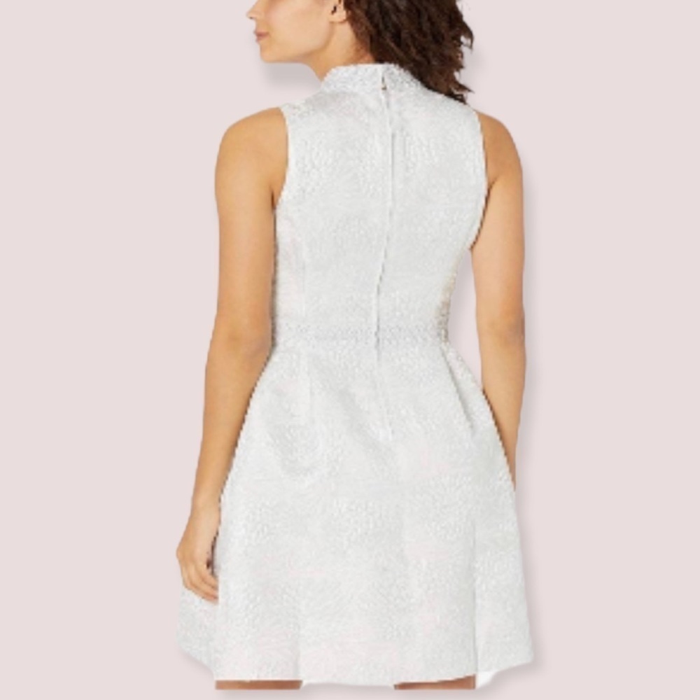 LILLY PULITZER 00 Franci Dress Seaside Grey Full Bloom Brocade NWT - Picture 4 of 16